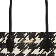 Buy Kate Spade Bleecker Painterly Houndstooth Large Tote Bag in Black Multi KD001 Online in Singapore | PinkOrchard.com