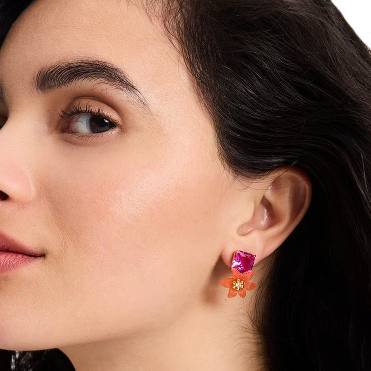 Buy Kate Spade Brighten Up Statement Studs Earrings in Pink/ Multi KH510 Online in Singapore | PinkOrchard.com