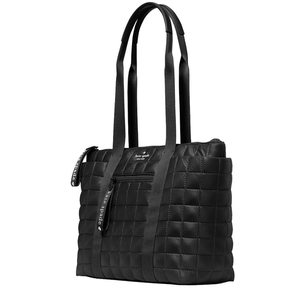 Kate Spade Camden Quilted Medium Tote Bag in Black KI383