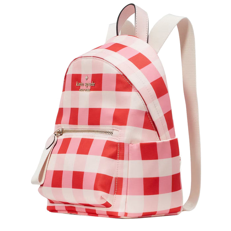 Buy Kate Spade Chelsea Gingham Mini Backpack Bag in Pink Multi KG565 Online in Singapore | PinkOrchard.com