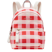 Buy Kate Spade Chelsea Gingham Mini Backpack Bag in Pink Multi KG565 Online in Singapore | PinkOrchard.com