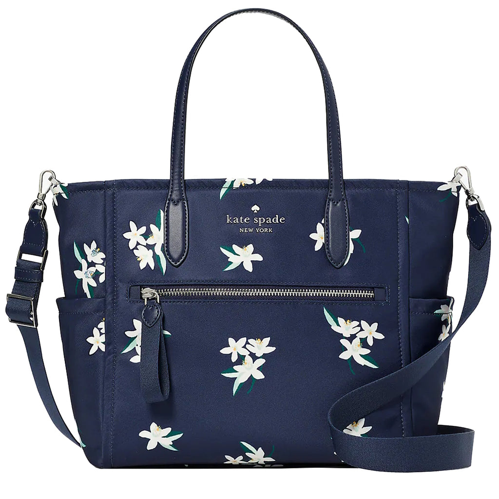 Kate spade navy blue on sale handbag