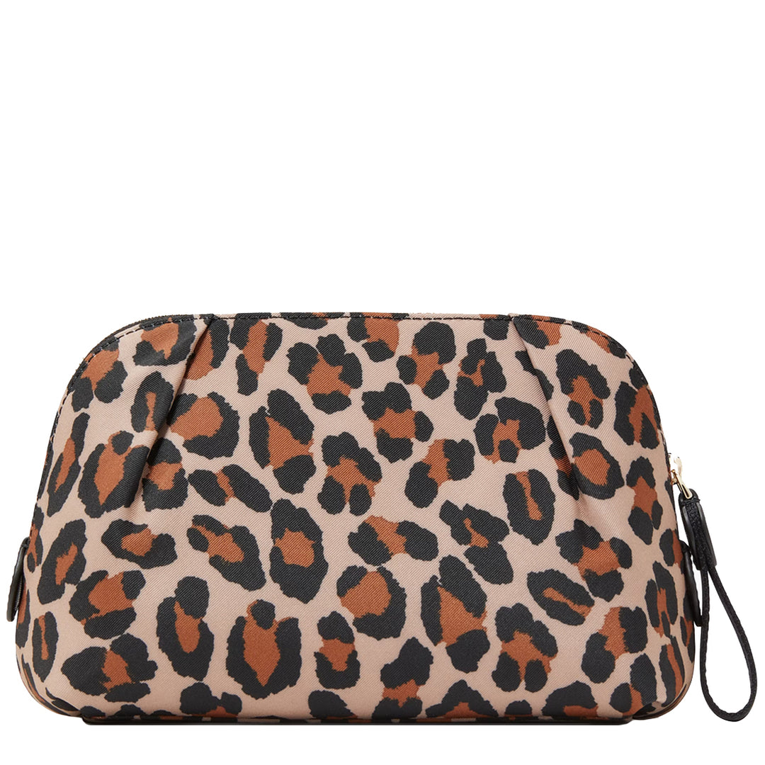 Kate spade online leopard cosmetic travel bag