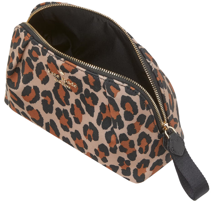 Buy Kate Spade Chelsea Spotted Leopard Cosmetic Bag in Brown Multi KH755 Online in Singapore | PinkOrchard.com