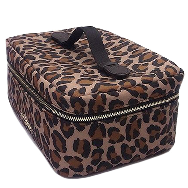 Buy Kate Spade Chelsea Spotted Leopard Travel Cosmetic Bag in Brown Multi KH751 Online in Singapore | PinkOrchard.com