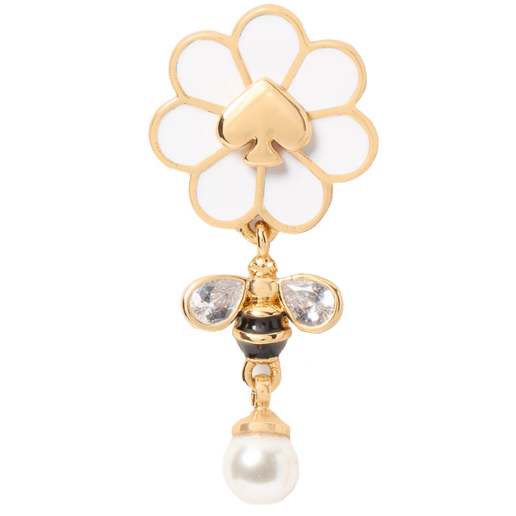 Buy Kate Spade Day Tripper Drop Earrings in White KH279 Online in Singapore | PinkOrchard.com