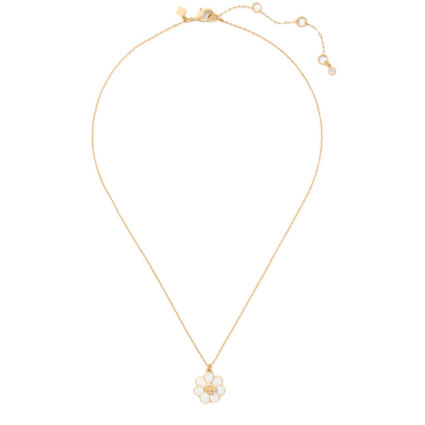 Buy Kate Spade Day Tripper Mini Pendant Necklace in White KH282 Online in Singapore | PinkOrchard.com