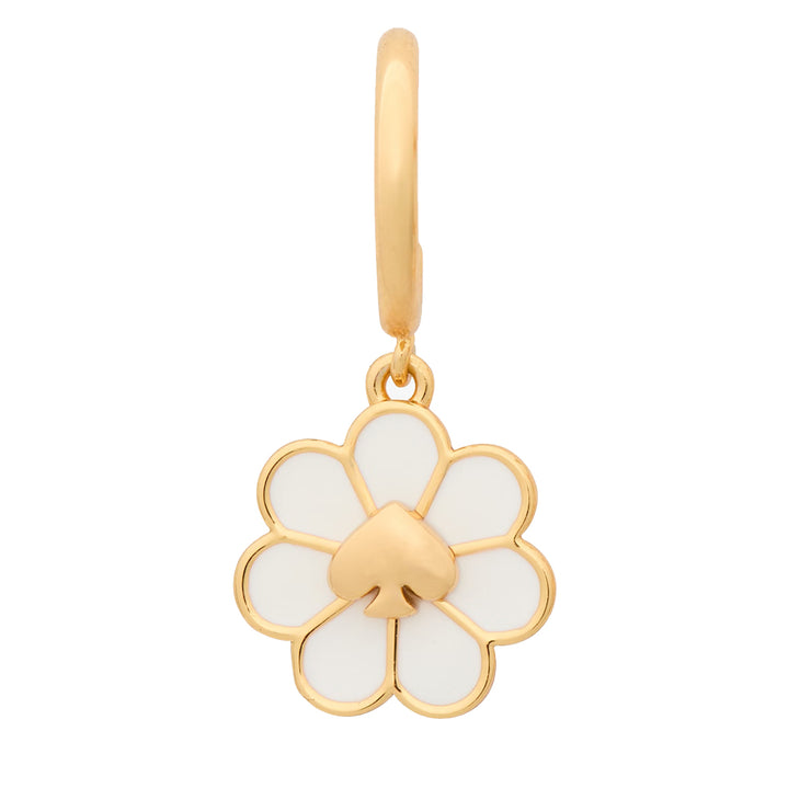 Buy Kate Spade Day Tripper Huggies Earrings in White KH280 Online in Singapore | PinkOrchard.com