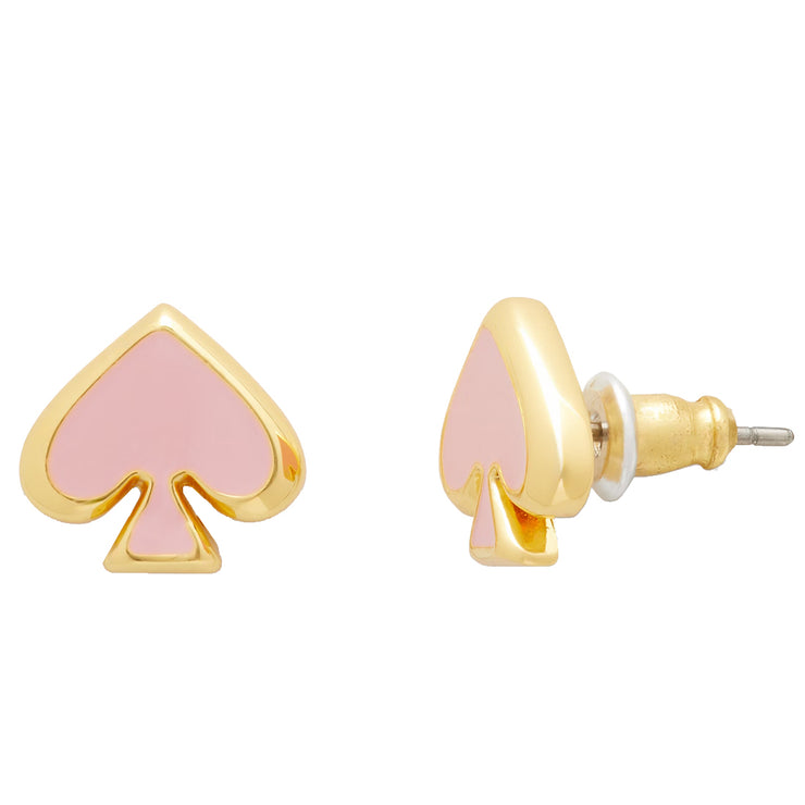 Buy Kate Spade Everyday Spade Enamel Studs Earrings in Bright Carnation o0ru3069 Online in Singapore | PinkOrchard.com