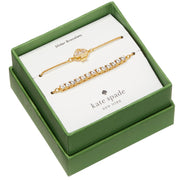 Buy Kate Spade Everyday Spade Slider Boxed Bracelet Set In Clear/ Gold KA239 Online in Singapore | PinkOrchard.com