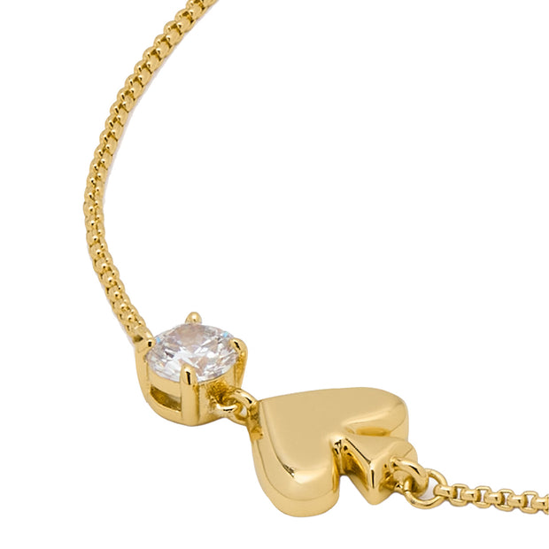 Buy Kate Spade Everyday Spade Stone Slider Bracelet in Clear/ Gold KK006 Online in Singapore | PinkOrchard.com