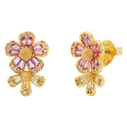 Buy Kate Spade Fleurette Double Studs Earrings in Multi KG317 Online in Singapore | PinkOrchard.com