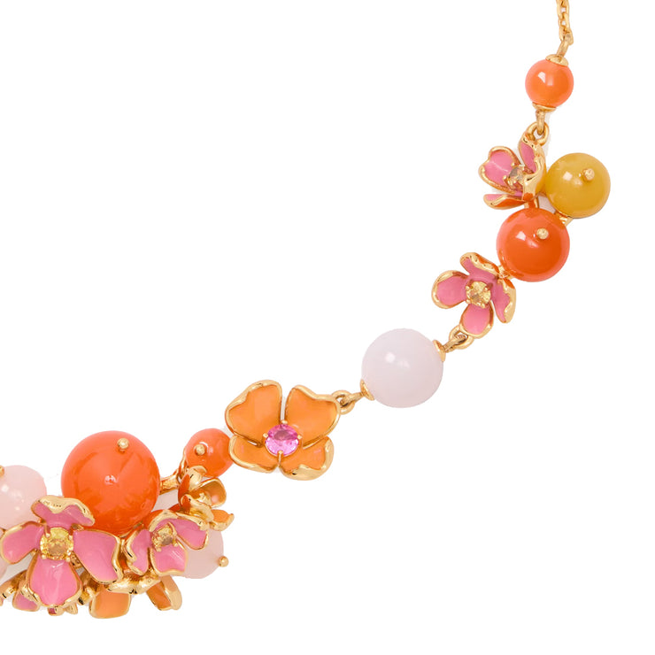 Buy Kate Spade Freshly Picked Statement Necklace in Pink Multi KH275 Online in Singapore | PinkOrchard.com