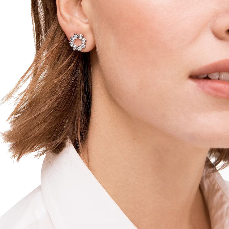 Buy Kate Spade Full Circle Studs Earrings in Clear/ Silver o0ru2450 Online in Singapore | PinkOrchard.com