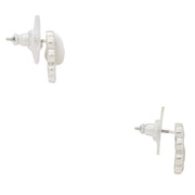 Buy Kate Spade Full Circle Studs Earrings in Clear/ Silver o0ru2450 Online in Singapore | PinkOrchard.com