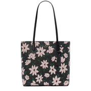 Buy Kate Spade Jana Winter Blooms Medium Tote Bag in Black Multi KI863 Online in Singapore | PinkOrchard.com