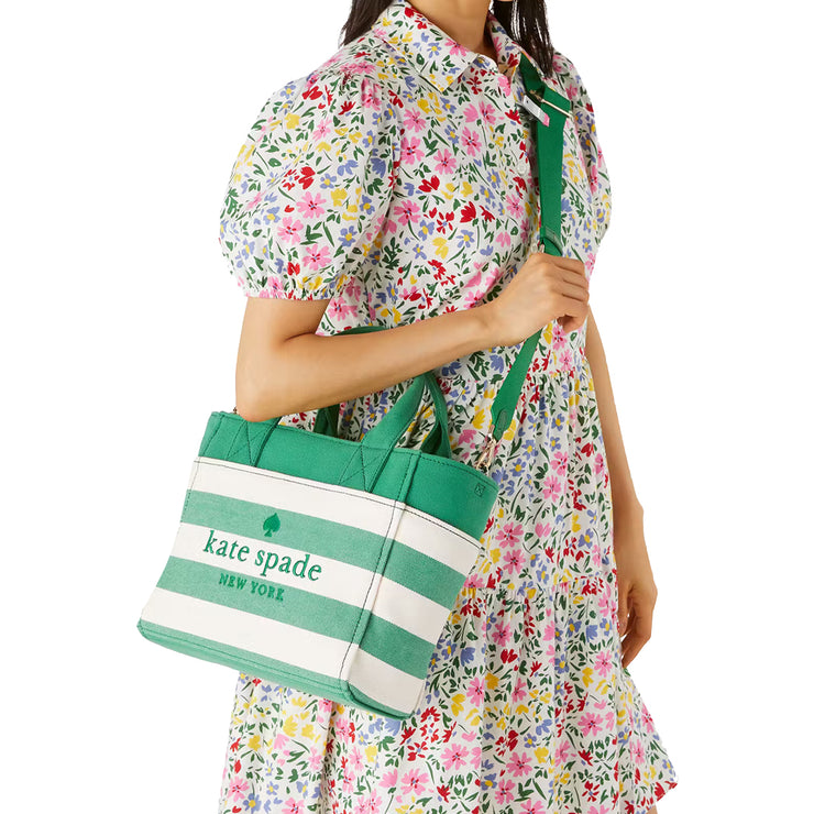 Kate Spade Jett Small Tote Bag in Green Bean Multi KB696