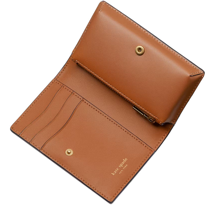 Buy Kate Spade Katy Small Bifold Snap Wallet in Allspice Cake KE556 Online in Singapore | PinkOrchard.com