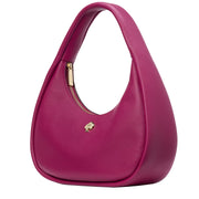 Buy Kate Spade Kayla Large Crescent Shoulder Bag in Dark Raspberry KK054 Online in Singapore | PinkOrchard.com