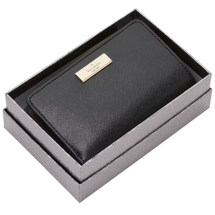 Buy Kate Spade Kenzie Boxed Medium Compact Wallet in Black KK043 Online in Singapore | PinkOrchard.com