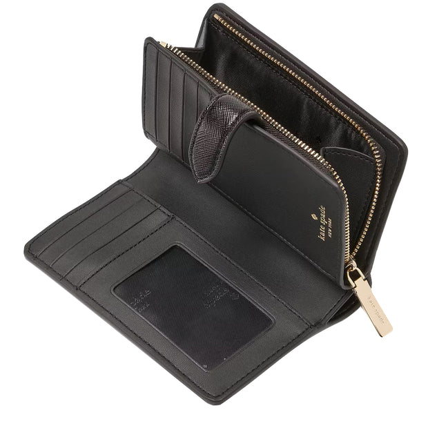 Buy Kate Spade Kenzie Boxed Medium Compact Wallet in Black KK043 Online in Singapore | PinkOrchard.com