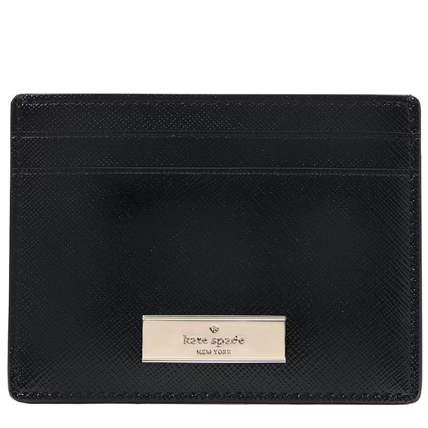 Buy Kate Spade Kenzie Boxed Small Cardholder in Black KK045 Online in Singapore | PinkOrchard.com