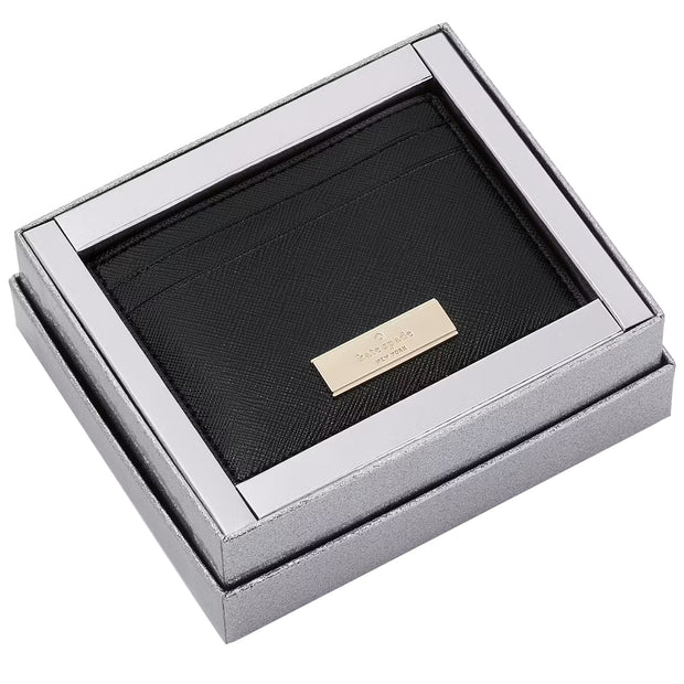 Buy Kate Spade Kenzie Boxed Small Cardholder in Black KK045 Online in Singapore | PinkOrchard.com