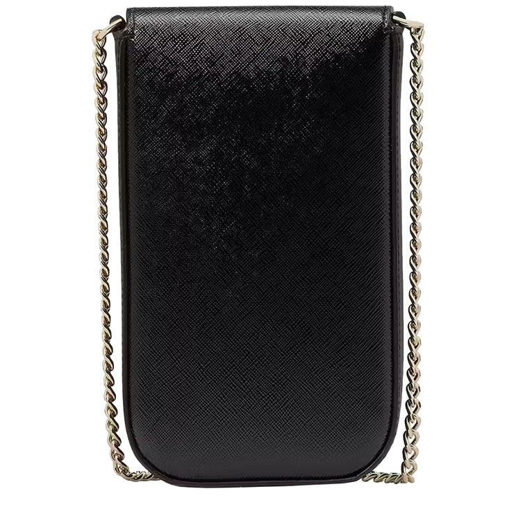 Buy Kate Spade Kenzie North South Flap Phone Crossbody Bag in Black KK038 Online in Singapore | PinkOrchard.com