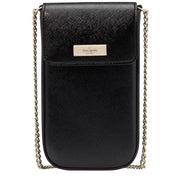 Buy Kate Spade Kenzie North South Flap Phone Crossbody Bag in Black KK038 Online in Singapore | PinkOrchard.com