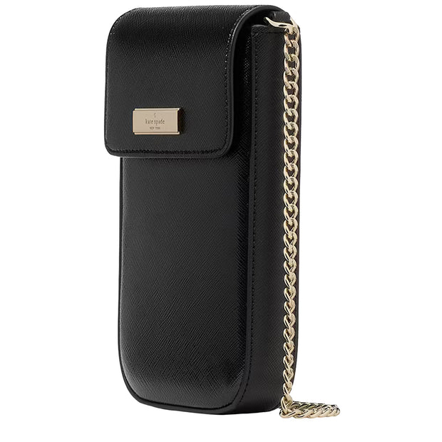 Buy Kate Spade Kenzie North South Flap Phone Crossbody Bag in Black KK038 Online in Singapore | PinkOrchard.com