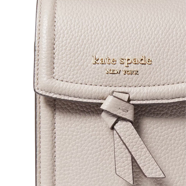 Buy Kate Spade Knott North South Phone Crossbody Bag in Warm Taupe K6376 Online in Singapore | PinkOrchard.com