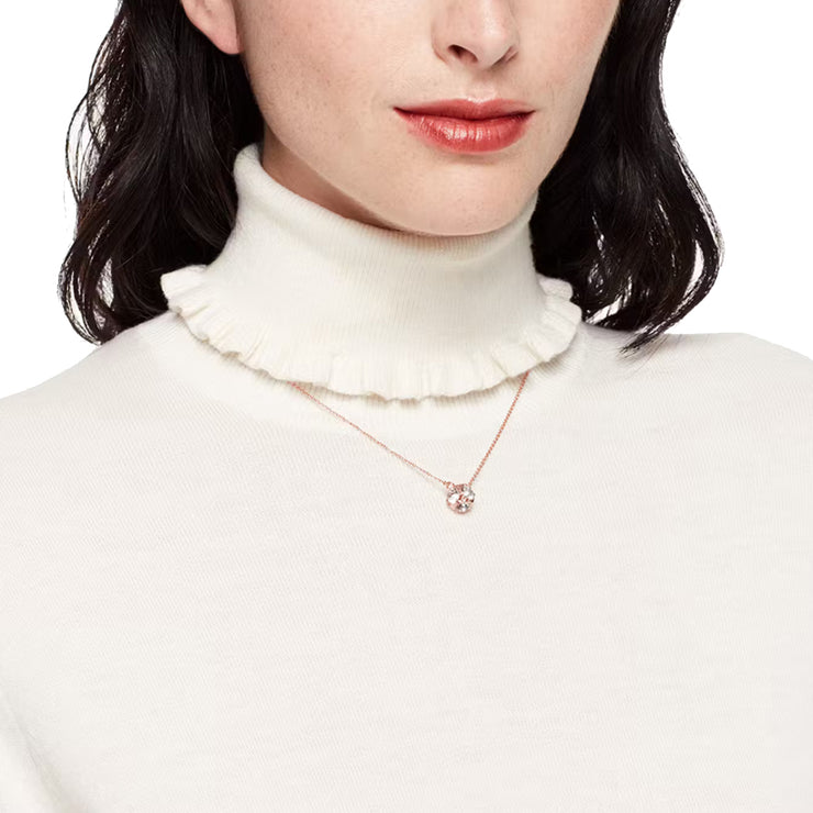 Buy Kate Spade Lady Marmalade Mini Pendant Necklace in Clear/ Rose Gold o0ru1139 Online in Singapore | PinkOrchard.com