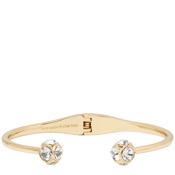 Buy Kate Spade Lady Marmalade Open Cuff Bracelet in Clear/ Gold o0ru1420 Online in Singapore | PinkOrchard.com