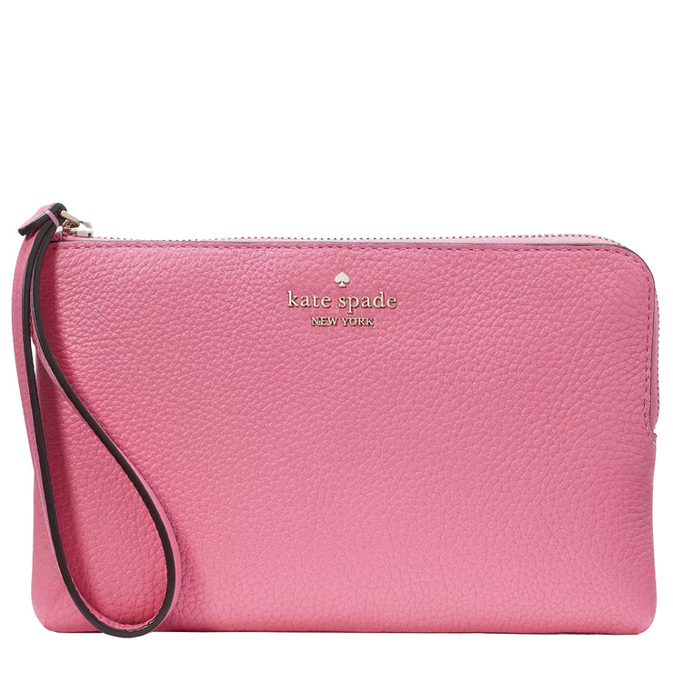 Buy Kate Spade Leila Medium L-Zip Wristlet in Blossom Pink KE933 Online in Singapore | PinkOrchard.com