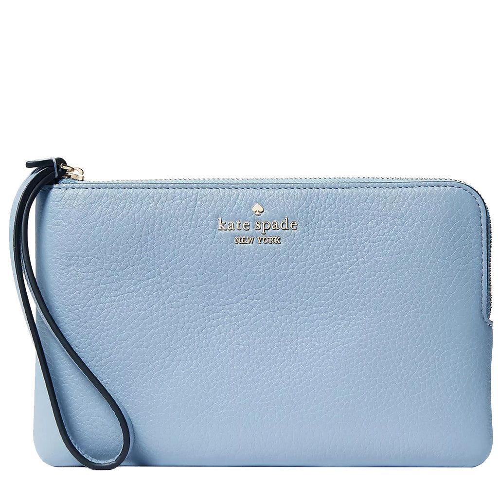 Kate spade light cheap blue wristlet