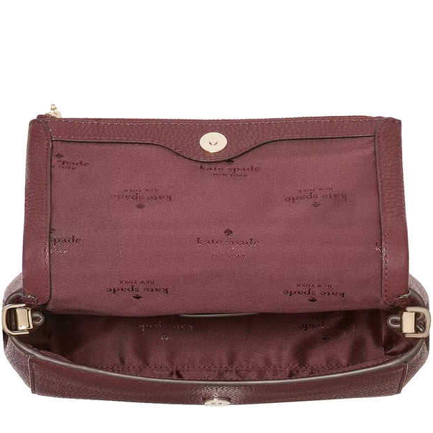 Buy Kate Spade Leila Mini Zip Crossbody Bag in Cherrywood KE487 Online in Singapore | PinkOrchard.com