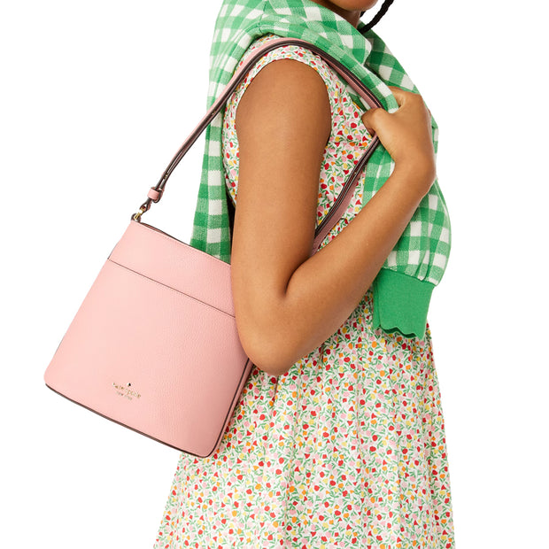 Buy Kate Spade Leila Small Bucket Bag in Peachy Rose KE489 Online in Singapore | PinkOrchard.com