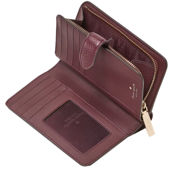 Buy Kate Spade Lena Medium Bifold Wallet in Cherrywood KH787 Online in Singapore | PinkOrchard.com