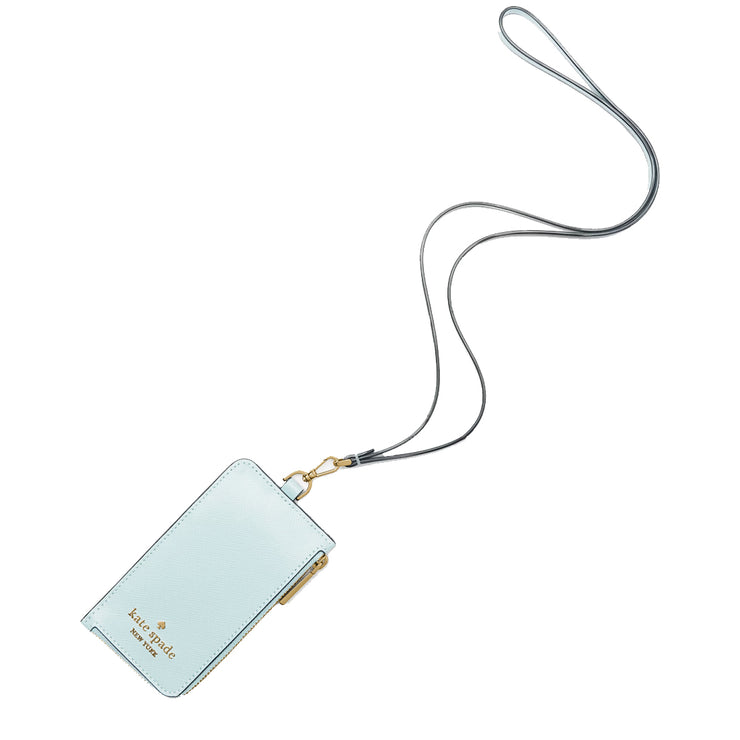 Buy Kate Spade Madison Cardcase Lanyard in Blue Glow kc573 Online in Singapore | PinkOrchard.com