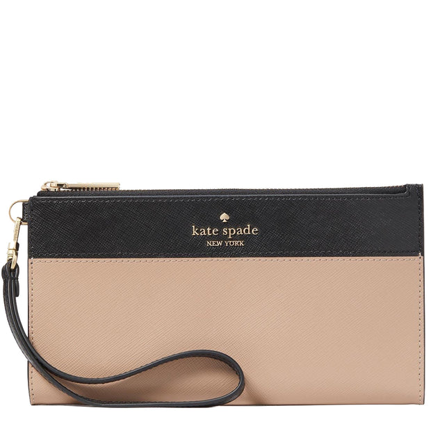 Buy Kate Spade Madison Double Zip Wristlet in Toasted Hazelnut Multi KC507 Online in Singapore | PinkOrchard.com