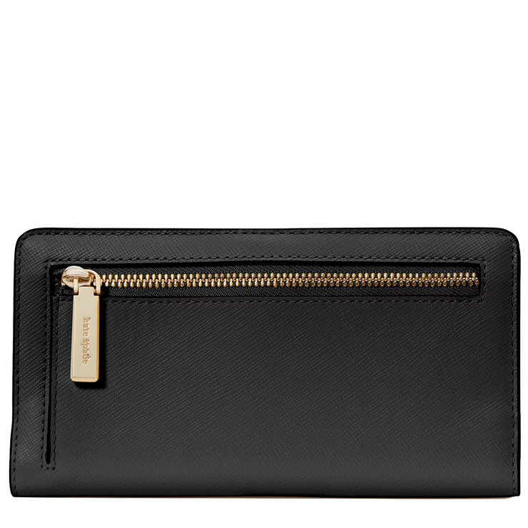 Buy Kate Spade Madison Large Slim Bifold Wallet in Black KI366 Online in Singapore | PinkOrchard.com