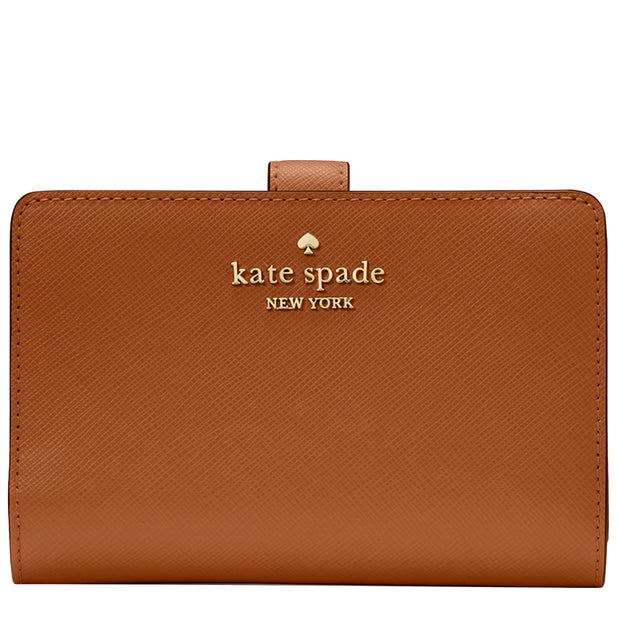 Buy Kate Spade Madison Medium Compact Bifold Wallet in Cavern Clay KC580 Online in Singapore | PinkOrchard.com