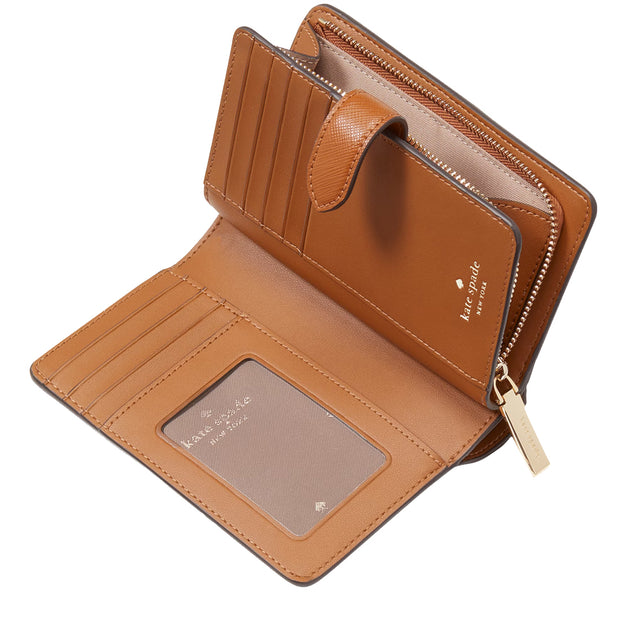 Buy Kate Spade Madison Medium Compact Bifold Wallet in Cavern Clay KC580 Online in Singapore | PinkOrchard.com