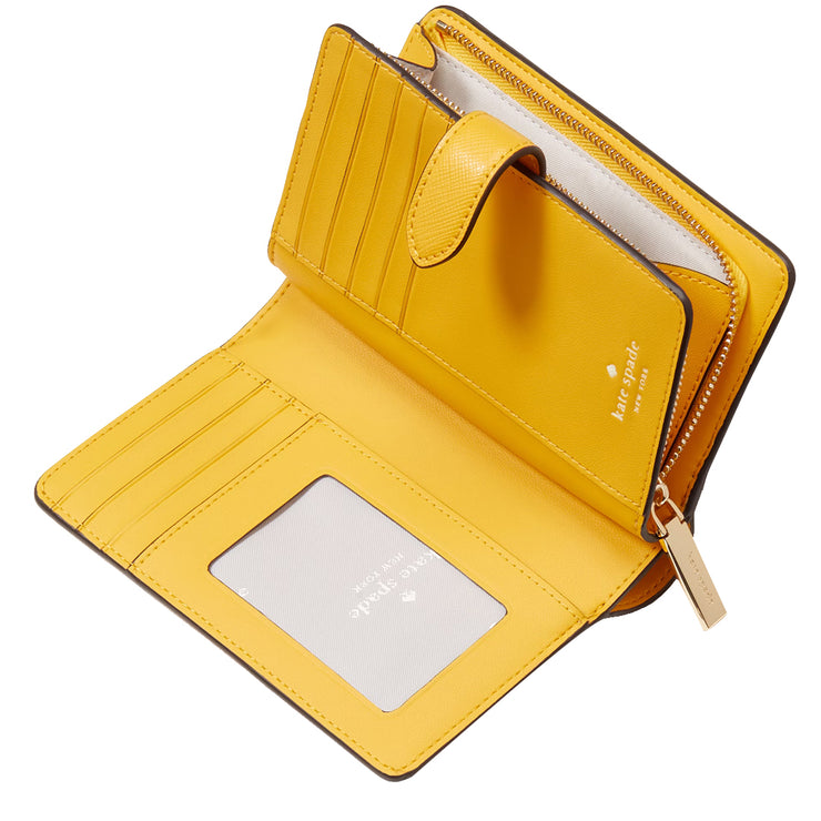 Buy Kate Spade Madison Medium Compact Bifold Wallet in Dafodil KC580 Online in Singapore | PinkOrchard.com