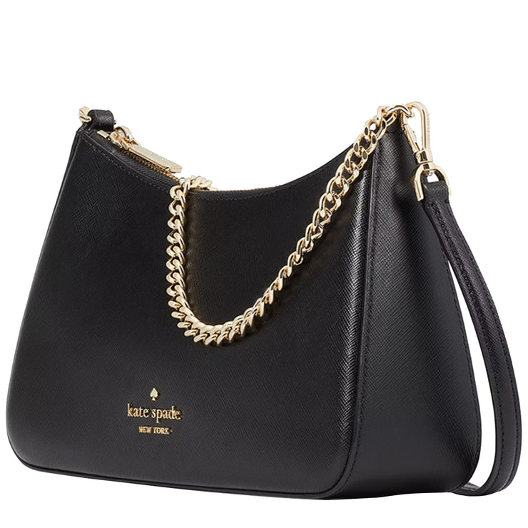 Buy Kate Spade Madison Saffiano Leather Convertible Crossbody Bag in Black KC439 Online in Singapore | PinkOrchard.com