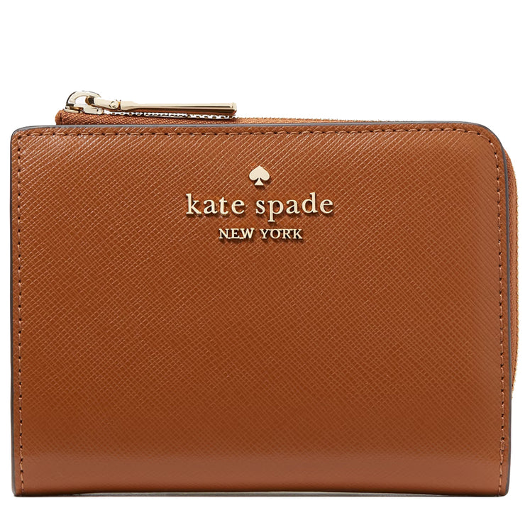 Buy Kate Spade Madison Small L Zip Wallet in Cavern Clay KH615 Online in Singapore | PinkOrchard.com