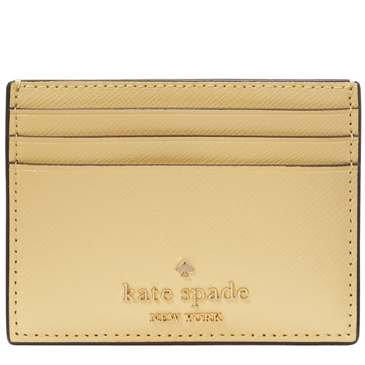 Buy Kate Spade Madison Small Slim Card Holder in Butter KC582 Online in Singapore | PinkOrchard.com