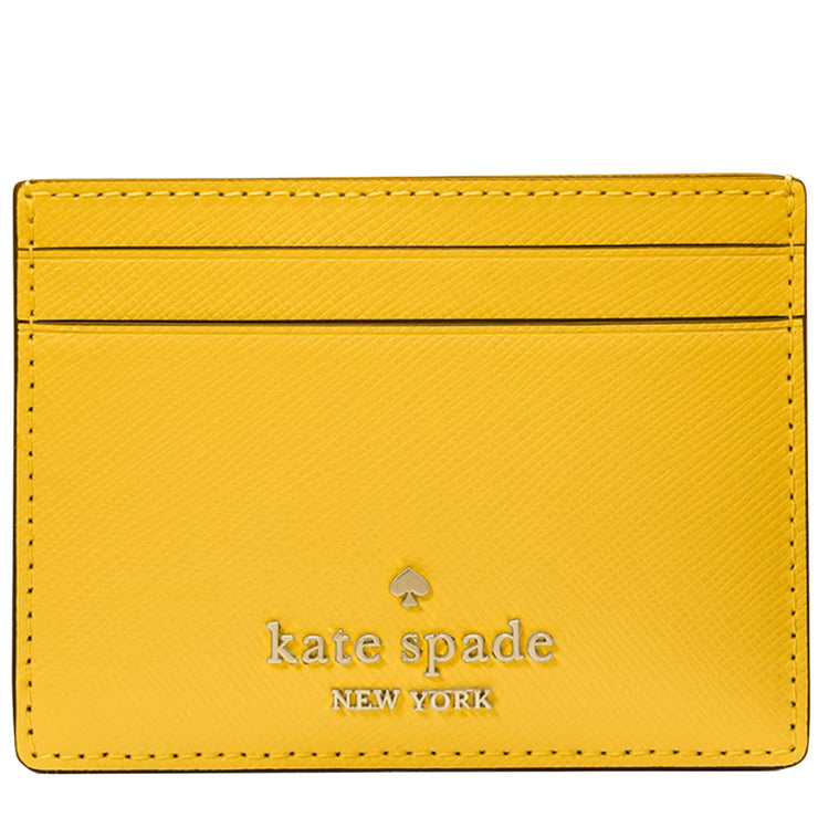 Buy Kate Spade Madison Small Slim Card Holder in Daffodil KI368 Online in Singapore | PinkOrchard.com