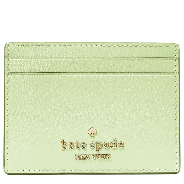 Buy Kate Spade Madison Small Slim Card Holder in Matcha Latte KI368 Online in Singapore | PinkOrchard.com