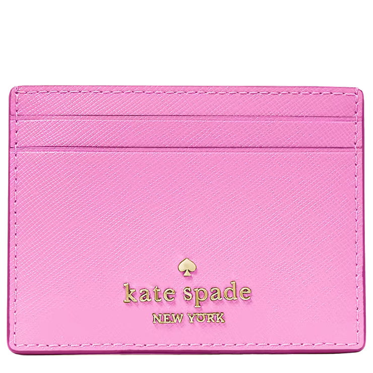 Buy Kate Spade Madison Small Slim Card Holder in Surf Pink KI368 Online in Singapore | PinkOrchard.com